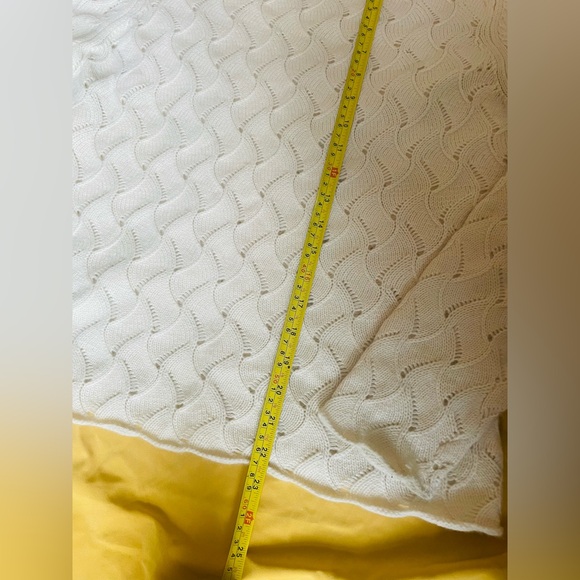 I. Magnin Women's Beige 100% Cashmere Sequin Sweater Size L - Picture 8 of 8